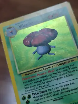 PL Vileplume Holo Jungle 15/64 Pokemon Card WOTC Rare Vintage 1999 - Image 2