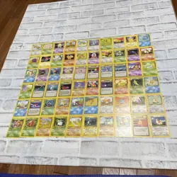 Pokemon Base Set 2 Non Holo Lot of 60 Cards WOTC TCG LP/NM Pokemon - NO DUPES - Image 1
