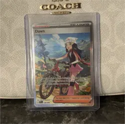 Pokemon Dawn Full Art Trainer Holo PLF 129/094 Card English Akira Komayama - Image 1