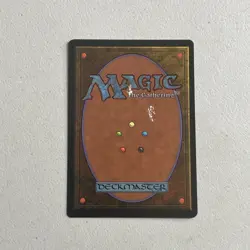 Magic the Gathering MTG 1995 Homelands Card -- Merchant Scroll WORN BACK - Image 2