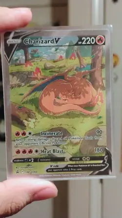 Pokemon TCG Charizard v Sword & Shield SWSH260 Holo PSA 10 Promo Card - Image 1