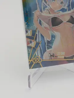 Re: Zero, Rem Waifu Bikini Bunny RARE Signed XR #79/99 Card Goddess Story Anime - Image 5