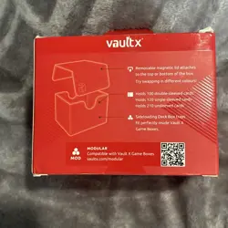 Vault X Trading Card Sideloading Deck Box, 100+ sleeved cards, Premium Exo-Tec - Image 5