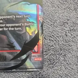 Dragon Ball Super Card Game Son Goku SCR Battle Card FB04-129 40000 Power Cost 6 - Image 2
