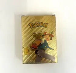Pokemon Gold Vinyl Card Deck Boxes (empty) - Image 4