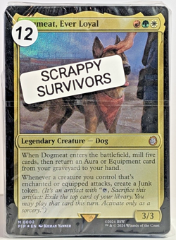 Universes Beyond: Fallout: Commander Deck: Scrappy Survivors Magic The Gathering - Image 1