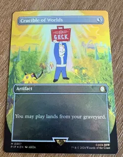 Crucible of Worlds (Borderless) Universes Beyond: Fallout Foil - Image 1