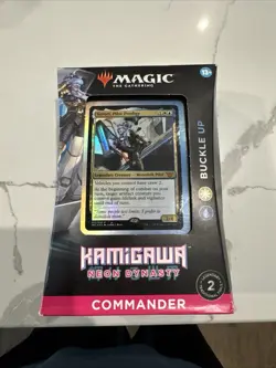 WOTC MtG Commander Kamigawa - Neon Dynasty - Buckle Up Sealed 195166105352 - Image 1