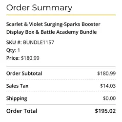 Pokemon TCG: Surging-Sparks Booster Display Box and Battle Academy Bundle Sealed - Image 5