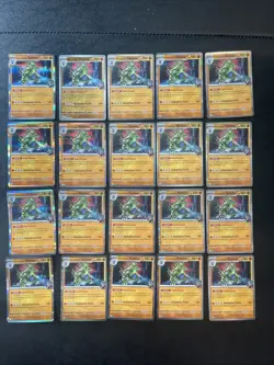 Pokemon Card 20x Holo Lot - Team Rocket's Tyranitar 96/182 - 19 Holos 1 Reverse - Image 1