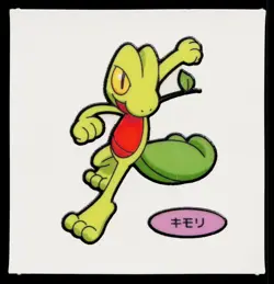 Treecko Daiichi Deco Bread Sticker Pokemon Japanese Lightly Played - Image 1