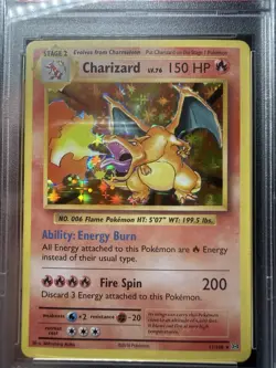 2016 Pokemon Xy Evolutions Charizard-Holo #11 PSA 8 - Image 2