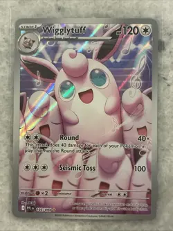 Pokemon TCG Wigglytuff Illustration Rare ME02: Phantasmal Flames 105/094 NM - Image 1