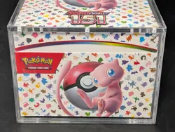 Pokemon 151 SV3.5 Booster Bundle Display Factory Sealed Case W/Acrylic Case - Image 5