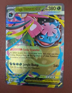 Pokemon TCG Mega Venusaur EX 013 Black Star Promo Holo - NM/M - Pack Fresh - Image 1
