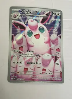 Pokemon TCG Wigglytuff 105/94 Phantasmal Flames Illustration Rare - Image 1