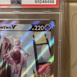 Mewtwo V 72 Pokemon Go Pokemon PSA 7 - Image 3