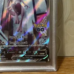 Mewtwo V 72 Pokemon Go Pokemon PSA 7 - Image 4