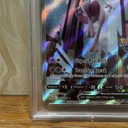 Mewtwo V 72 Pokemon Go Pokemon PSA 7 - Image 5