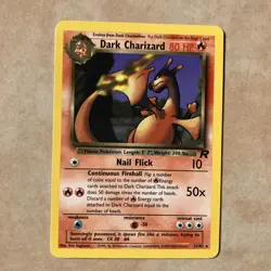 1999-2000 Pokemon TCG Dark Charizard 21/82 Non Holo Rare Team Rocket - Image 1