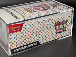 Pokemon 151 SV3.5 Booster Bundle Display Factory Sealed Case W/Acrylic Case - Image 4