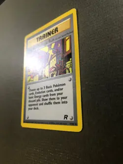 Pokemon Nightly Garbage Run 77/82 Team Rocket Nice (small crease right side) - Image 3