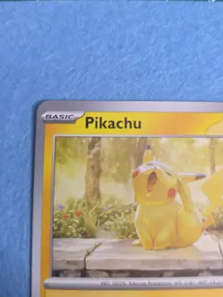 Pikachu # 214 Pokemon Promo Illustration Contest Stamp NM - Image 2