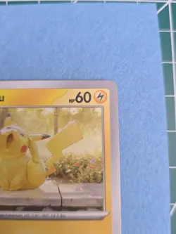 Pikachu # 214 Pokemon Promo Illustration Contest Stamp NM - Image 3