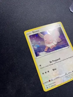 HD / MEW TAIL SWIRL Eevee SWSH127 Black Star Promo Pokemon NM - Image 2