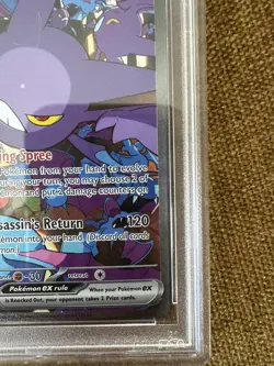 2025 Pokemon DRI EN Team Rockets Crobat ex Special illustration rare #234 PSA 10 - Image 4