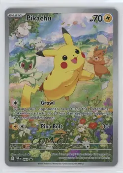 Pikachu (Paldea Adventure Chest) Holo Pokemon Scarlet & Violet Black Star Promo - Image 1