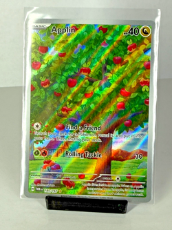 Pokemon TCG Applin Illustration Rare SV06: Twilight Masquerade 185/167 NM - Image 2