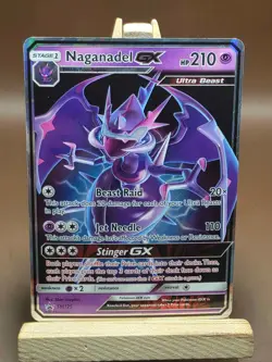 VLP Pokemon TCG Naganadel GX SM125 Black Star Promo Holo - Image 1