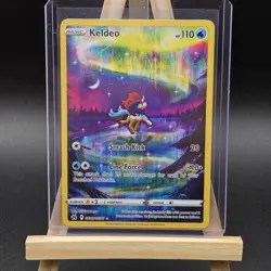 NM Keldeo GG 07/GG70 Crown Zenith Galarian Gallery Holo Full Art Pokemon TCG - Image 1