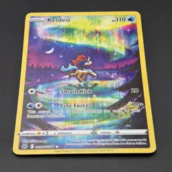 NM Keldeo GG 07/GG70 Crown Zenith Galarian Gallery Holo Full Art Pokemon TCG - Image 4