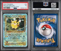 2002 Pikachu Legendary Collection Reverse Holo #86 PSA 1 Pokemon - Image 3