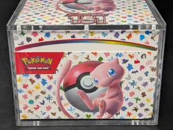 Pokemon 151 SV3.5 Booster Bundle Display Factory Sealed Case W/Acrylic Case - Image 5