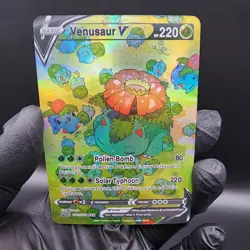 Pokemon Venusaur Holo With Texture Read Description - Image 1
