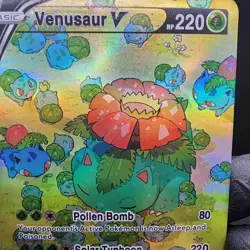 Pokemon Venusaur Holo With Texture Read Description - Image 2