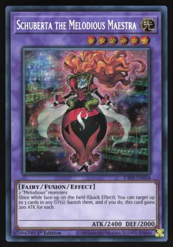 Schuberta the Melodious Maestra - RA03-EN034 - Secret Rare - Yugioh - Image 1