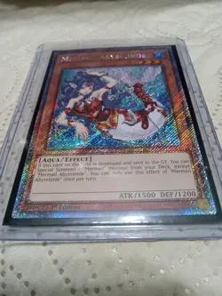 Mermail Abysslinde 1st Edition Platinum Secret Rare RA04-EN011 Yu-Gi-Oh - Image 1