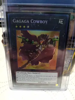 Yugioh Gagaga Cowboy RA04-EN064 1st Ed Prismatic Collector's Rare - Image 2
