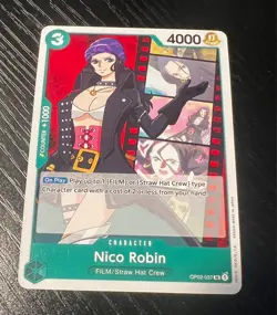 One Piece TCG OP02-037 [UC] (Robin) Paramount War (OP02) - Image 1