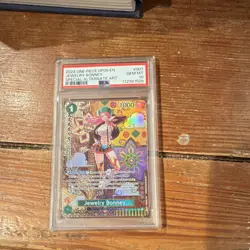 One Piece Jewelry Bonney Two Legends ST02-007 Special Alt Art Foil EN PSA 10 - Image 1