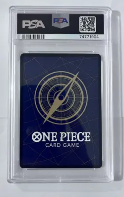 2023 ONE PIECE OP02-PARAMOUNT WAR ALTERNATE ART #085 MAGELLAN PSA 9 - Image 2