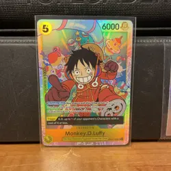 Monkey.D.Luffy OP07-109 SR Super Rare ONE PIECE 500 Years in the Future ENGLISH - Image 1