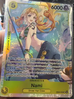 One Piece - NAMI EB03-053(SR) Heroines Edition English Just Released - Image 2