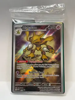 Alakazam Pokemon TCG Mega Evolution ETB Black Star Promo MEP009 - Image 1