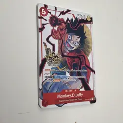 Monkey.D.Luffy - ST01-012 (3rd Anniversary Tournament 3 Brothers Pack) NM - Image 2