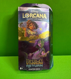 Disney Lorcana TCG: Ursula's Return Starter Deck Amber & Amethyst Sealed - Image 1